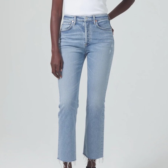 Citizens of Humanity Isola Mid Rise Boot In Blue Moon - Picture 4 of 9